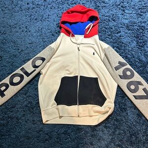 Polo Zip-Up Hoodie